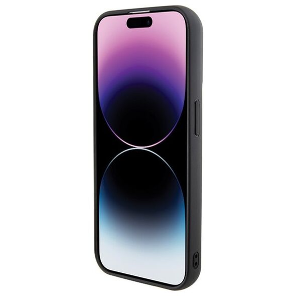 Karl Lagerfeld case for iPhone 15 Pro 6,1&quot; KLHCP15L3DMKRLK black HC 3D Multi Logo 3666339164331