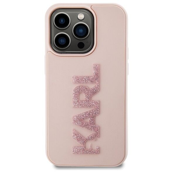 Karl Lagerfeld case for iPhone 15 Pro Max 6,7&quot; KLHCP15X3DMBKCP pink HC 3D Logo Glitter 3666339166502