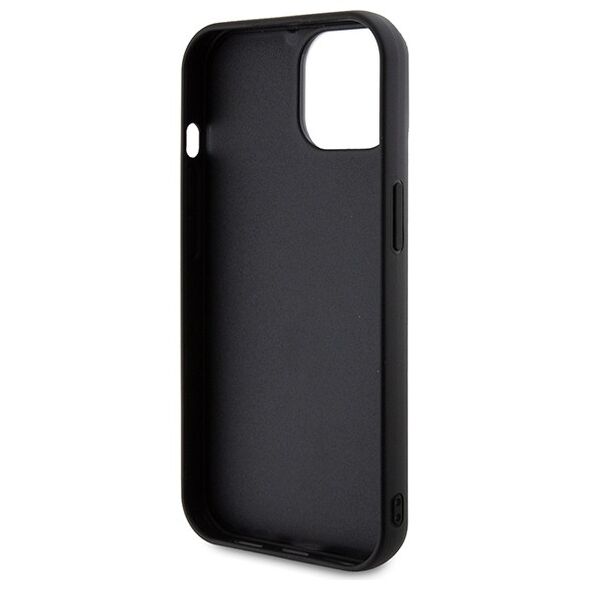 Karl Lagerfeld case for iPhone 15 6,1&quot; KLHCP15S3DMBKCK black HC 3D Logo Glitter 3666339166595