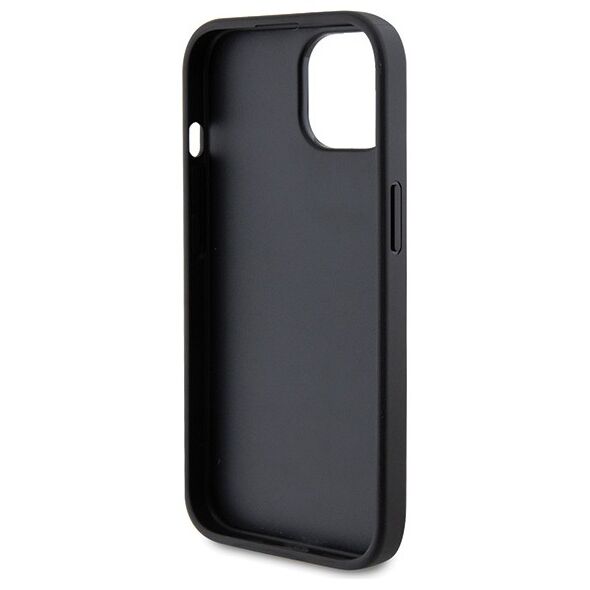 Guess case for iPhone 15 Plus 6.7&quot; GUHCP15MPS4DGPK black hardcase Strass Metal Logo 3666339150730