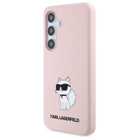 Karl Lagerfeld case for Samsung Galaxy S24 Plus KLHCS24MSNCHBCP pink HC SILICONE NFT CHOUPETTE 3666339242367