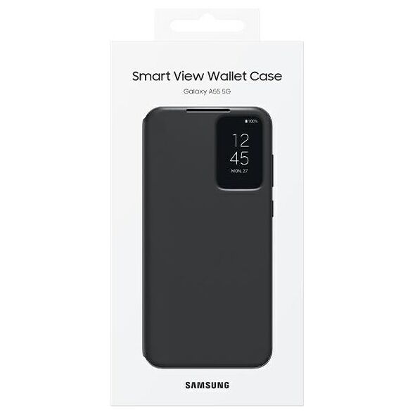 Samsung Smart View Wallet Case for Galaxy A55 5G black 8806095546599