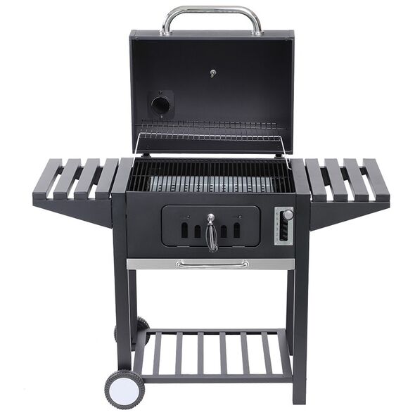 Bormann Elite Bbq1940 Bormann Elite Bbq1940 Ψησταριά Κάρβουνου-Καπνιστήρι 60x45,με Θερμόμετρο, Ρυθμιζόμενη Βάση 6 Θέσεων 072669 έως 12 Άτοκες Δόσεις