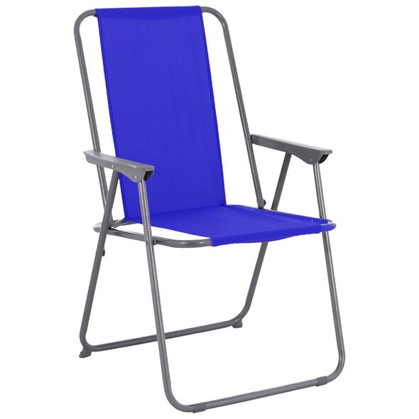 Bormann Bsp1176 Bormann Bsp1176 Καρέκλα Παραλίας Πτυσσόμενη, Μεταλλικός Σκελετός, Ύφασμα 600d Oxford 071235 έως 12 Άτοκες Δόσεις