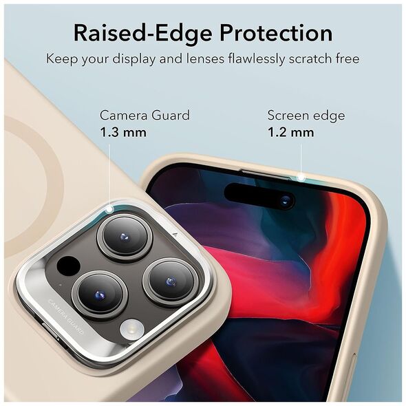 ESR Case for iPhone 15 Pro Max - ESR Cloud Soft HaloLock Kickstand - Light Tan 4894240178607 έως 12 άτοκες Δόσεις