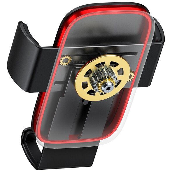 Baseus Suport de Masina pentru Telefon Grila Ventilatie - Baseus Metal Age II Gravity (SUJS000001) - Black 6932172605216 έως 12 άτοκες Δόσεις