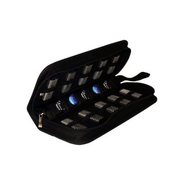 MediaRange Media Storage Wallet for 10 USB Flashdrives & 5 SD Memory Cards Nylon Black (MRBOX99) έως 12 άτοκες Δόσεις
