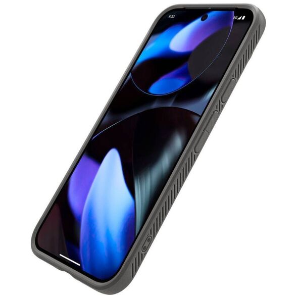 Case for GOOGLE PIXEL 9 / 9 PRO Spigen Rugged Armor Marble gray 8809971227186