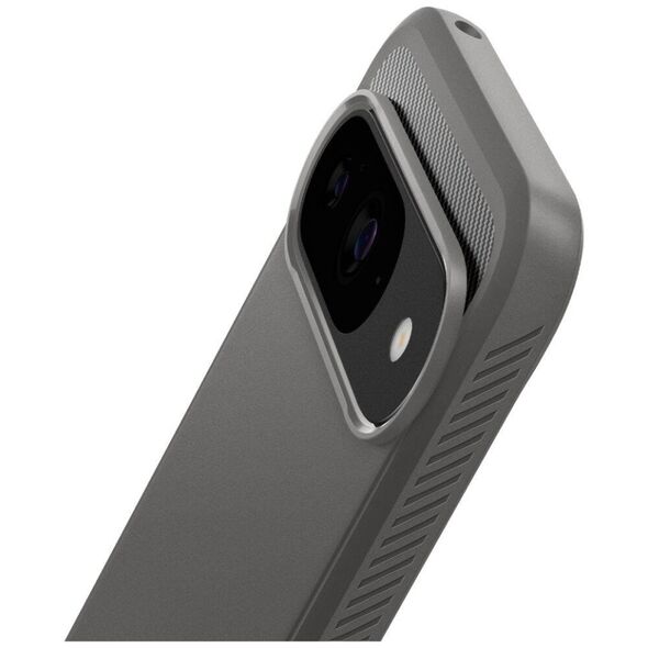 Case for GOOGLE PIXEL 9 / 9 PRO Spigen Rugged Armor Marble gray 8809971227186