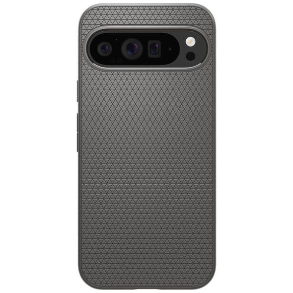Case GOOGLE PIXEL 9 PRO XL Spigen Liquid Air Marble gray 8809971226578