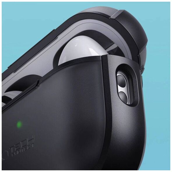 Case for APPLE AIRPODS PRO 1 / 2 Tech-Protect Magmat Matte gray 5906302312009