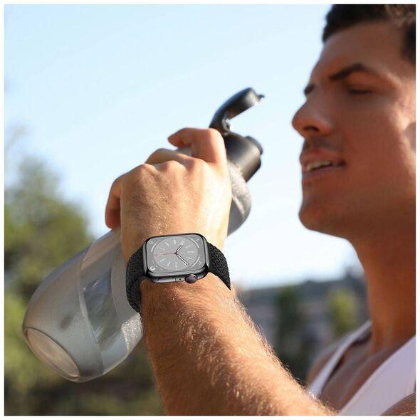 Strap for APPLE WATCH 3 / 4 / 5 / 6 / 7 / 8 / 9 / SE (38 / 40 / 41 MM) Tech-Protect Nylonmag Periwinkle purple 5906302312863