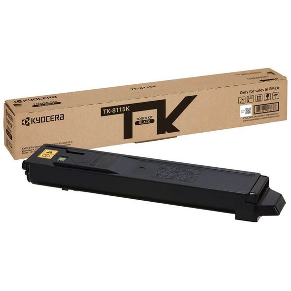 KYOCERA ECOSYS  M8124cidn/M8130cidn TONER BLACK 12k (TK-8115K) (KYOTK8115K) έως 12 άτοκες Δόσεις
