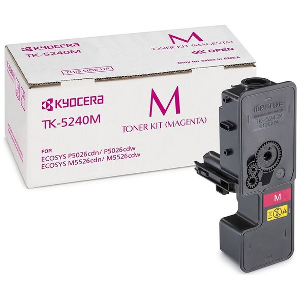 KYOCERA ECOSYS M5526MFP/P5026 TONER MAGENTA (TK-5240M) (KYOTK5240M) έως 12 άτοκες Δόσεις