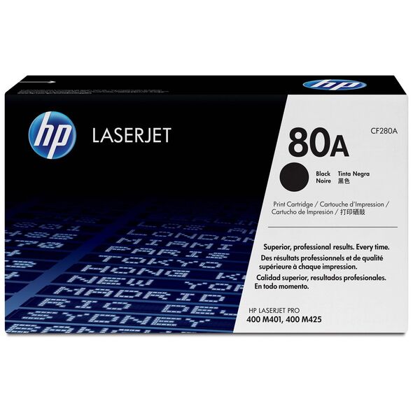 HP 80A LaserJet Black Toner (2.7k) (CF280A) (HPCF280A) έως 12 άτοκες Δόσεις