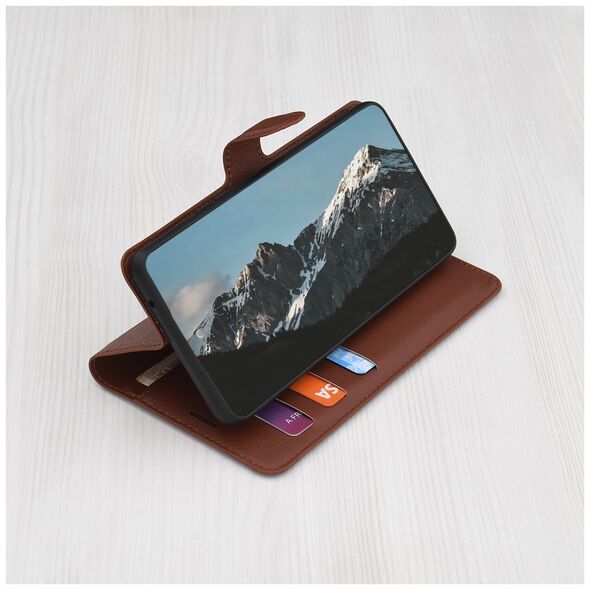 Techsuit Case for Oppo A80 5G - Techsuit Leather Folio - Brown 5949419237445 έως 12 άτοκες Δόσεις