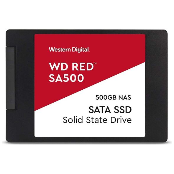 Western Digital Δίσκος SSD SA500 500GB RED NAS Sata3  (WDS500G1R0A) έως 12 άτοκες Δόσεις