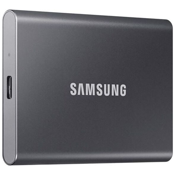 Samsung Portable SSD T7 USB 3.2 1TB Titan Grey (MU-PC1T0T/WW) (SAMMU-PC1T0T) έως 12 άτοκες Δόσεις
