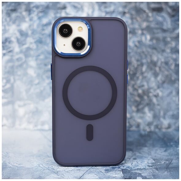 Frozen Mag case for iPhone 16 Plus 6,7&quot; navy blue 5907457789371