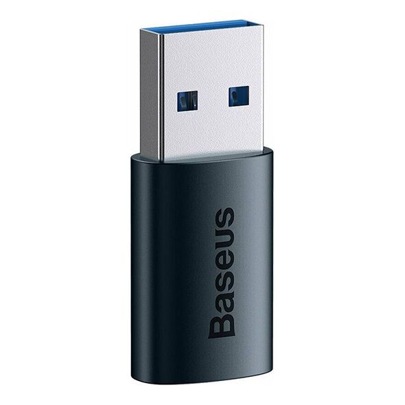 Baseus Ingenuity Μετατροπέας USB-A male σε USB-C female Μπλε (ZJJQ000103) (BASZJJQ000103) έως 12 άτοκες Δόσεις
