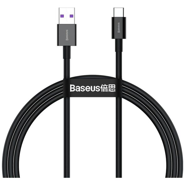 Baseus Superior USB 2.0 Cable USB-C male - USB-A male Black 2m (CATYS-A01) (BASCATYS-A01) έως 12 άτοκες Δόσεις