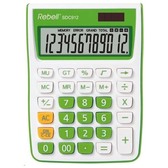 Kalkulator Rebell SDC912 GR (RE-SDC912 GR BX)