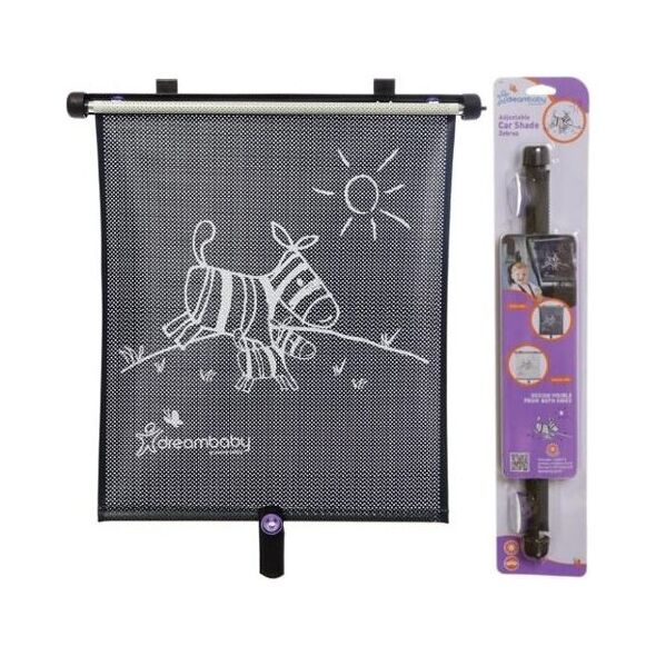 Dreambaby Dwustronna roleta przeciwsłoneczna - zebra (DRE000129)