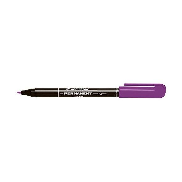 Centropen Marker Fioletowy Permanentny Okrągła Końcówka 1.00 mm (2846/05)