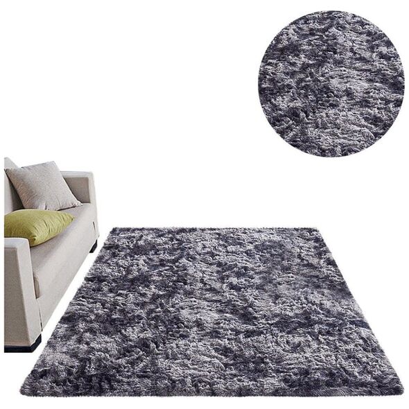 Strado Dywan Ombre Shaggy Strado 160x230 OmbreGrey (Ciemny Szary) uniwersalny