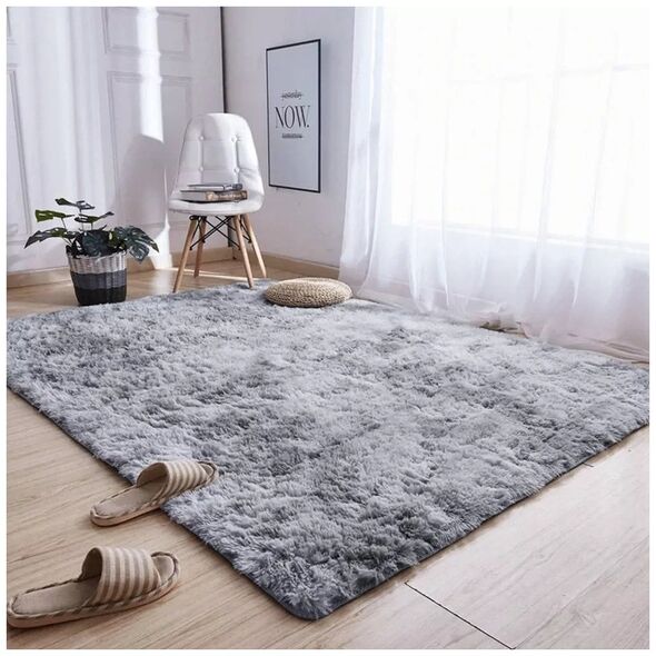 Strado Dywan Ombre Shaggy Strado 300x400 OmbreSilver (Jasny Szary) uniwersalny