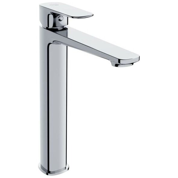 Bateria umywalkowa Cersanit Larga stojąca chrom
