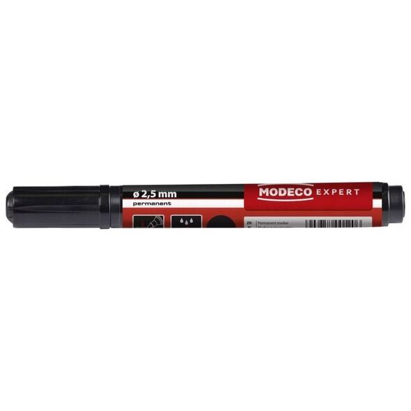 EXPERT MARKER PERMANENTNY CZARNY KOŃCÓWKA OKRĄ. 2,5 MM [EXPERT] - 1sz