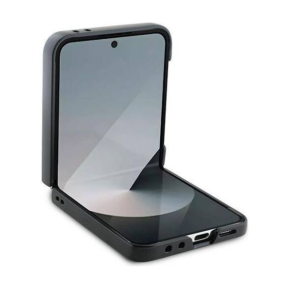 Original Case SAMSUNG GALAXY Z FLIP 6 BMW Hardcase Carbon Tricolor (BMHCZF623PUDTK) black 3666339321994