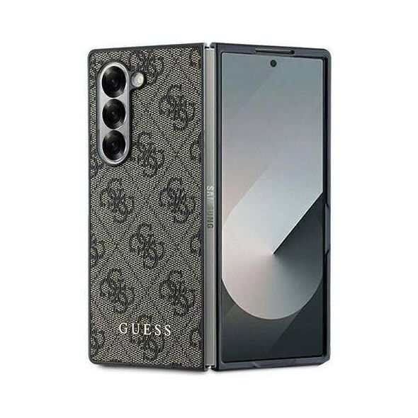 Original Case SAMSUNG GALAXY Z FOLD 6 Guess Hardcase 4G (GUHCZFD6GF4GBR) brown 3666339322212