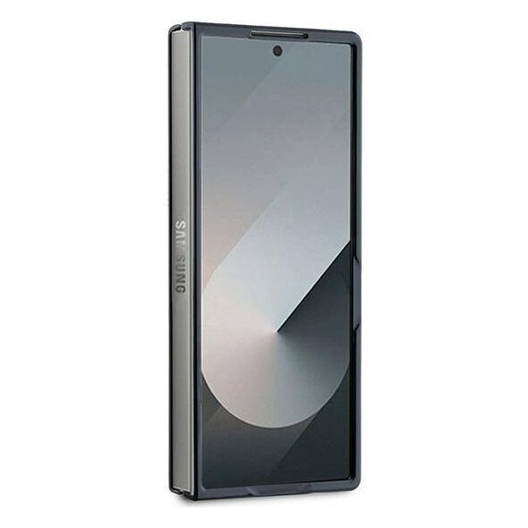 Original Case SAMSUNG GALAXY Z FOLD 6 Karl Lagerfeld Hardcase Leather Wood Imitation MagSafe (MEHMZFD623RBGVK) black 3666339323097