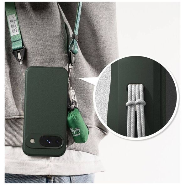 Case GOOGLE PIXEL 9 Ringke Onyx dark green 8809961789281