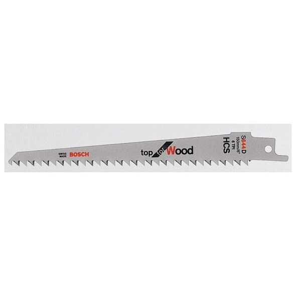 Bosch Brzeszczot do piły szablastej Top for Wood 150x19x1,25mm S644D 5szt. (2608650673)