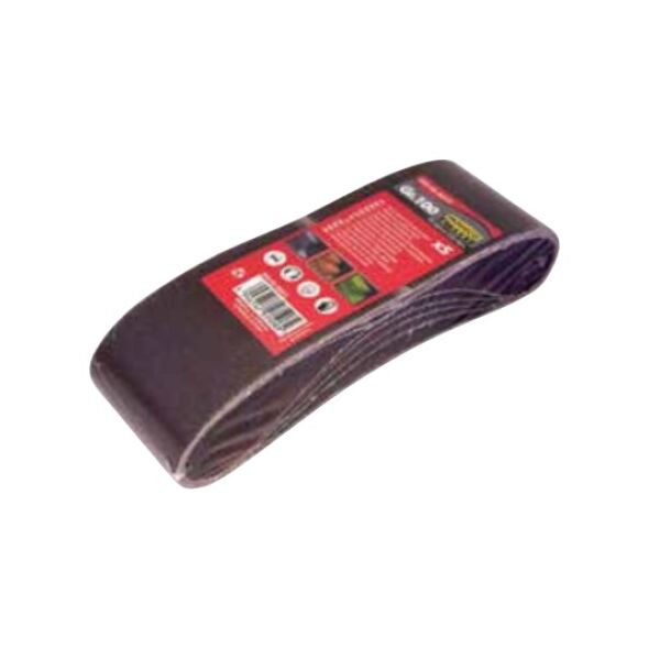 Modeco Pas ścierny bezkońcowy 75x533mm granulacja 80 5szt. - MN-68-463/5