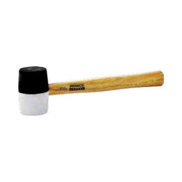 Modeco Młotek gumowy rączka drewniana 900g  (MN-31-232)