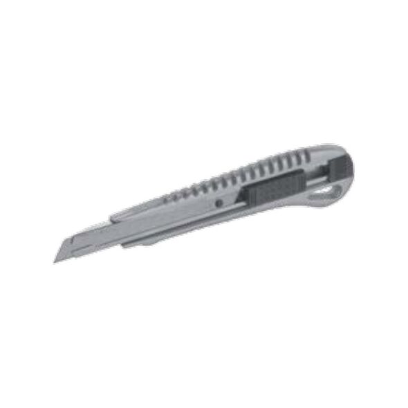 Modeco Nóż z wymiennym ostrzem łamanym 9mm aluminiowy (MN-63-011)