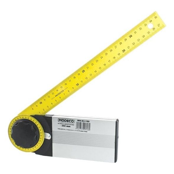 Modeco Kątownik aluminiowy nastawny 33,5x750mm - MN-83-154