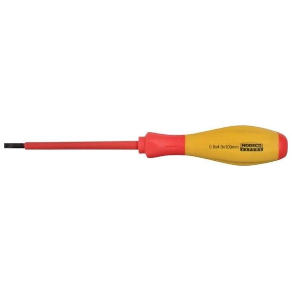 Modeco Wkrętak izolowany płaski 1000V 3,5x75mm - MN-10-551