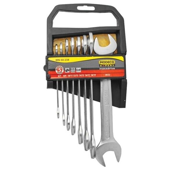 Modeco Zestaw kluczy płaskich 6-22mm 8szt. (MN-50-238)