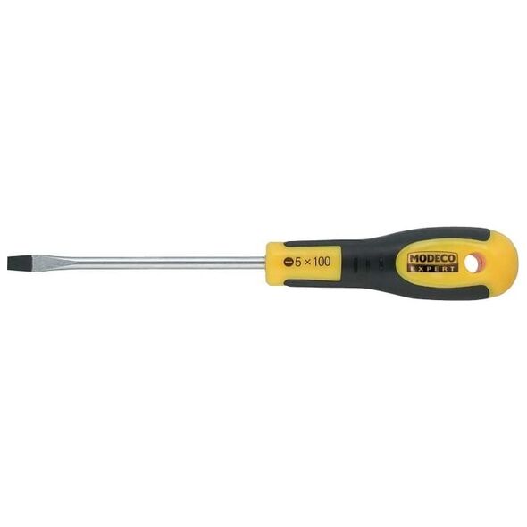 Modeco Wkrętak uniwersalny płaski FRIENDLY GRIP 5x150mm - MN-10-017