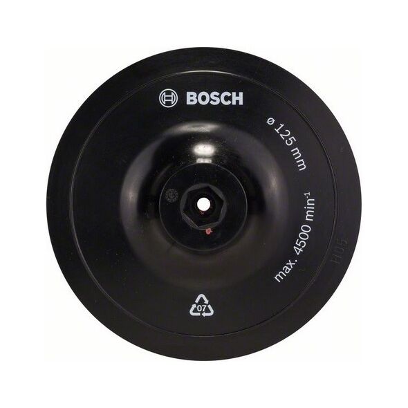 Bosch Talerz szlifierski z mocowaniem na rzepy 125 x 8mm (1609200154)