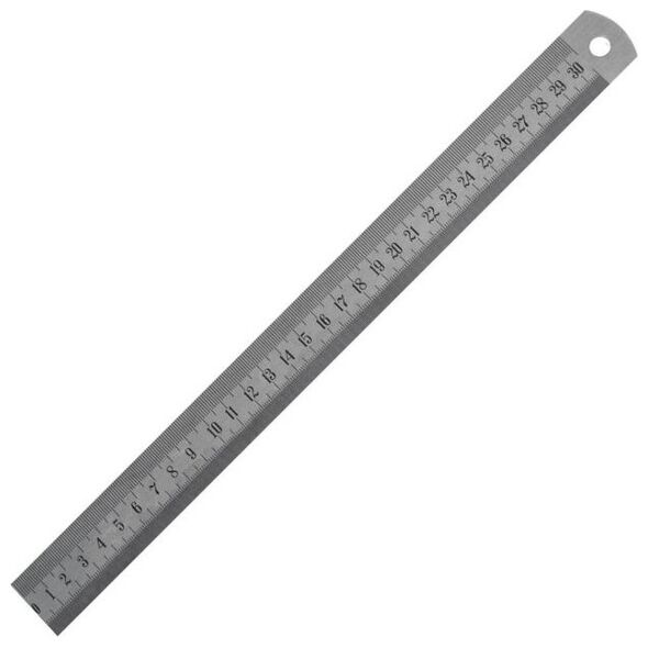 Gimex Liniał półsztywny 150 x 19 x 1mm Inox (214.181)