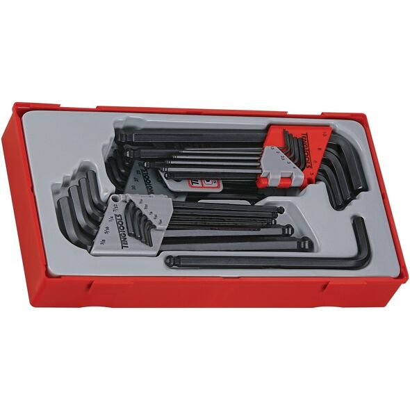 Teng Tools 28-elementowy Zestaw kluczy trzpieniowych sześciokątnych/TX Teng Tools TTHT28 - 128250107