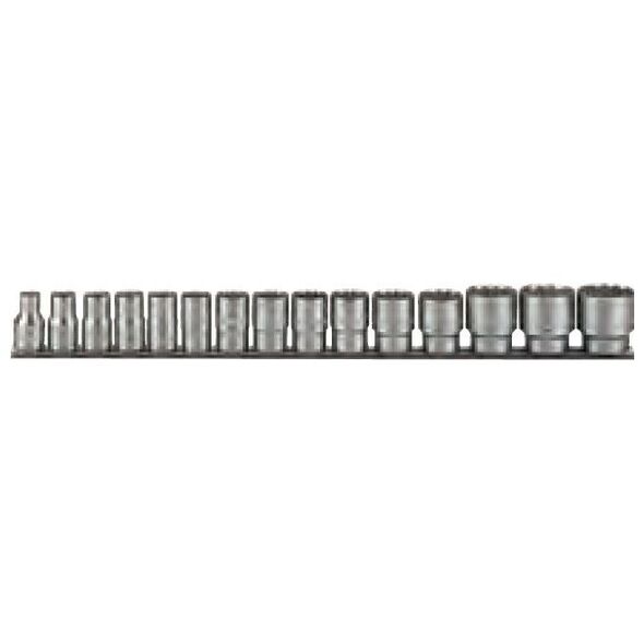 Teng Tools Zestaw nasadek 12-kątnych 1/2" 10-32mm 15szt. (28130102)