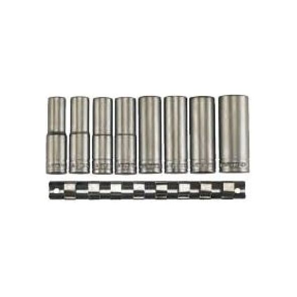 Teng Tools Zestaw nasadek 6-kątnych 1/2" 13-24mm 8szt. (101710101)