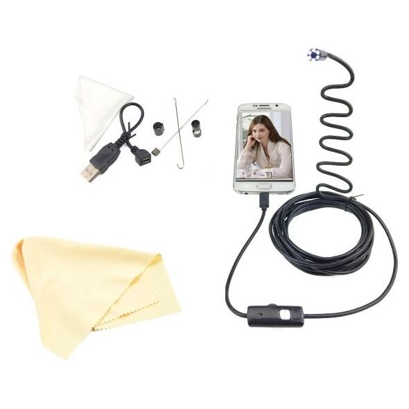 Xrec endoskop kamera inspekcyjna usb 5m, sztywny kabel (5829037)